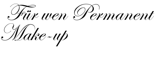 Fr wen Permanent Make-up